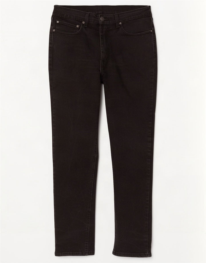 Levi's Hombre 531 Slim Jeans W36 L32 Algodón Negro