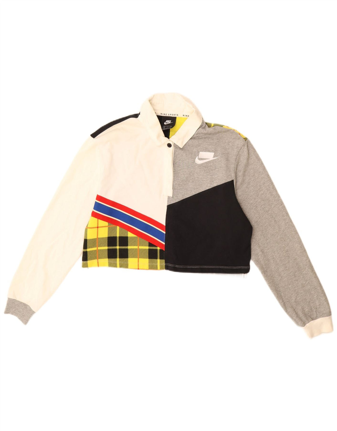 NIKE Polo de rugby extragrande para mujer, talla S, multicolor