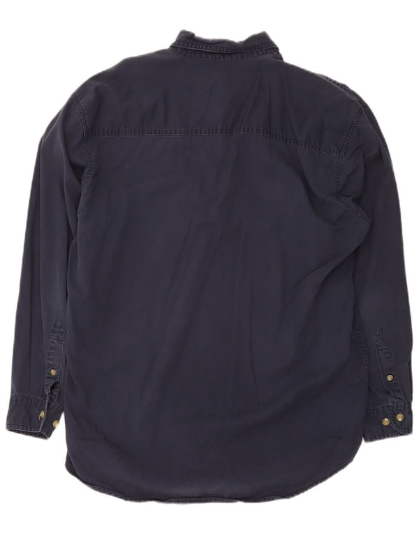 Camisa Lee Hombre Azul Marino Medio Algodón