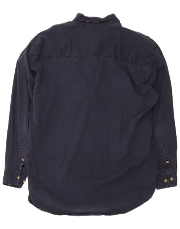 Camisa Lee Hombre Azul Marino Medio Algodón