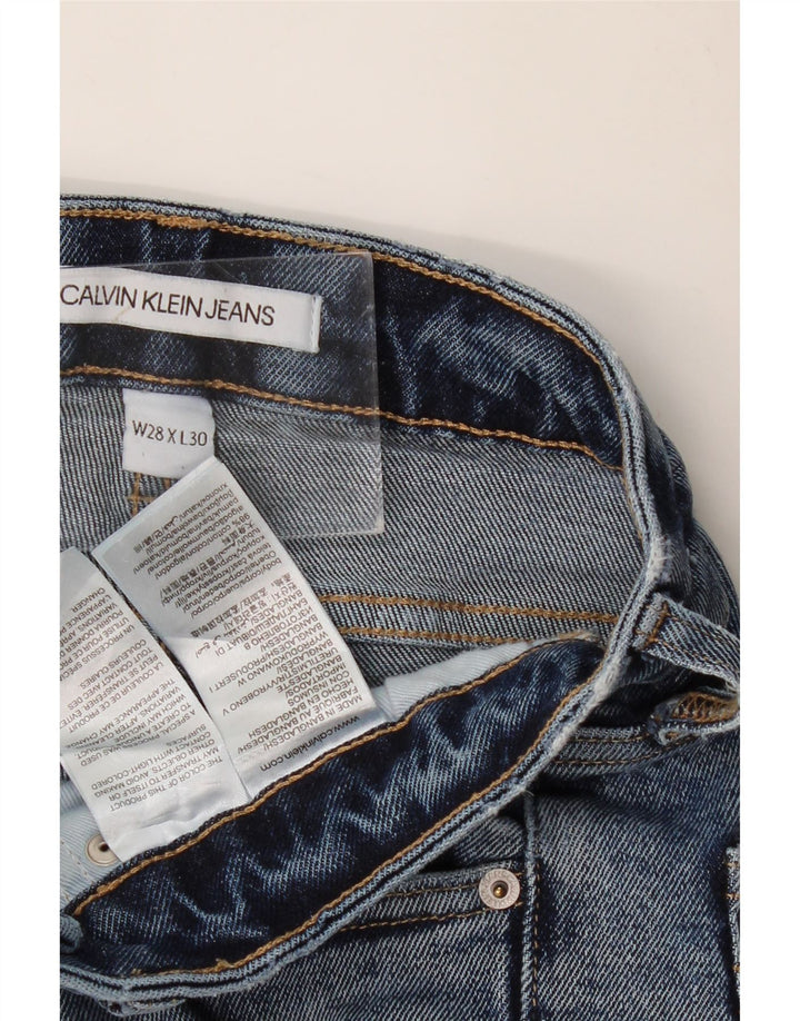 Vaqueros pitillo para mujer CALVIN KLEIN W28 L30 Algodón azul