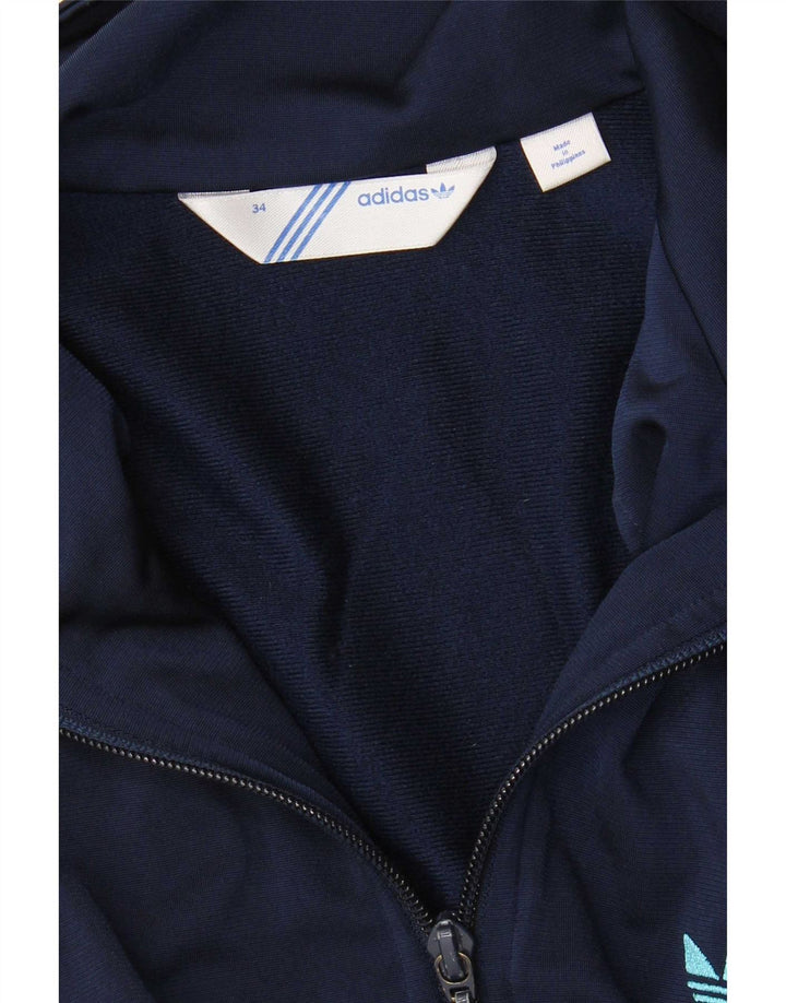 Adidas Chaqueta de chándal para mujer EU 34 XS Azul marino