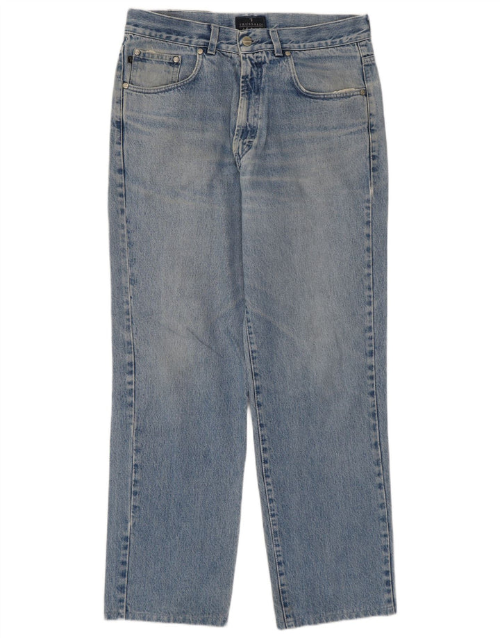 Vaqueros Trussardi Hombre Rectos W33 L29 Azul Algodón