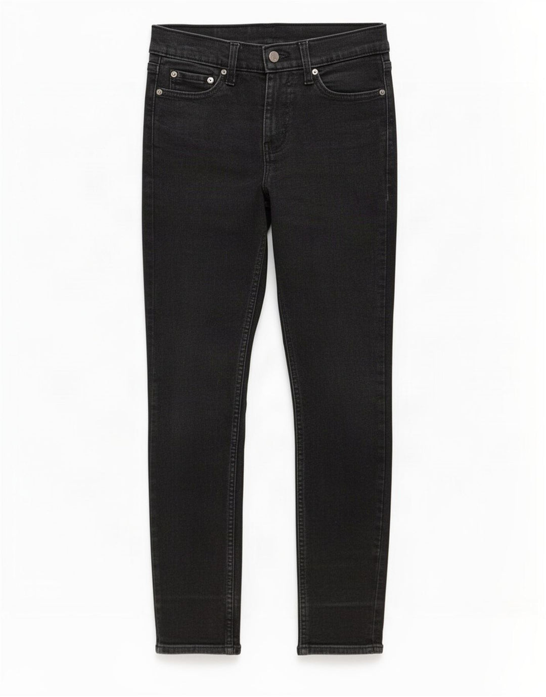 Levi's Hombre 511 Slim Jeans W28 L29 Algodón Negro