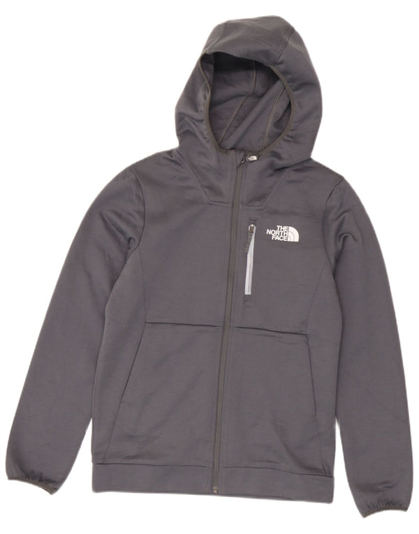 The North Face Sudadera con capucha y cremallera para niño 14-15 años XL Gris Poliéster