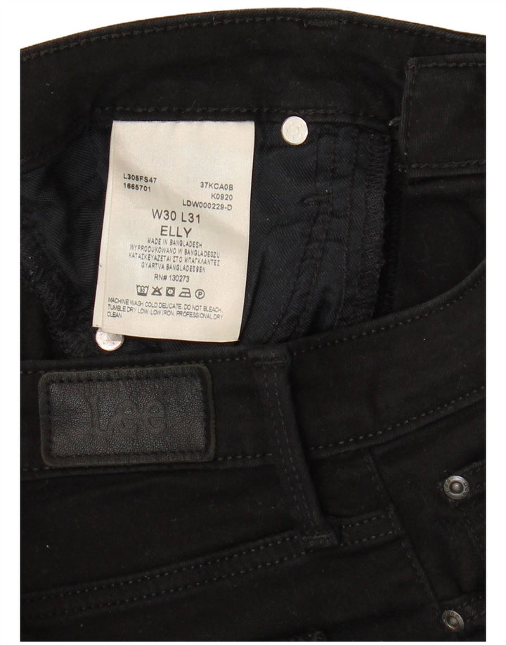 LEE Vaqueros Elly Slim para Mujer W30 L28 Algodón Negro