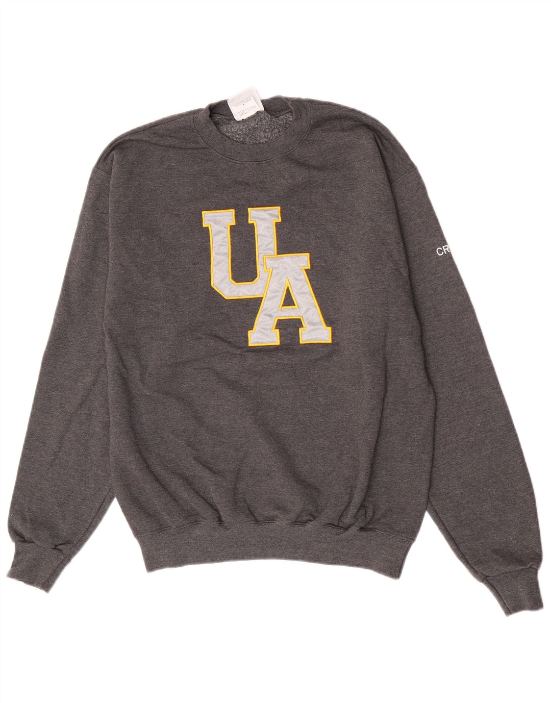 Champion Sudadera Con Estampado Gráfico Jumper De Algodón Gris Medio