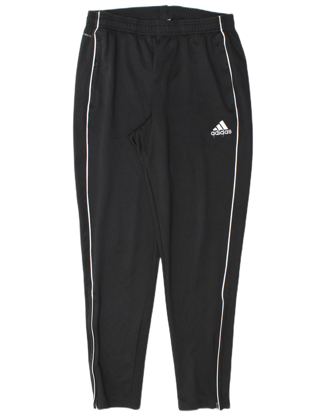 ADIDAS Hombre Climalite Chándal Pantalones Grandes Poliéster Negro