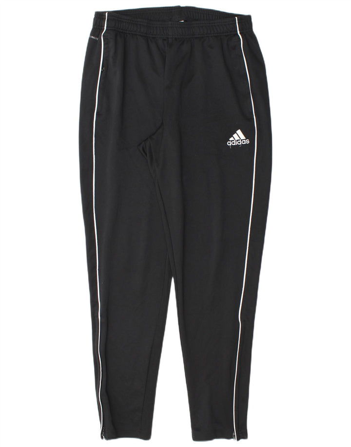 ADIDAS Hombre Climalite Chándal Pantalones Grandes Poliéster Negro