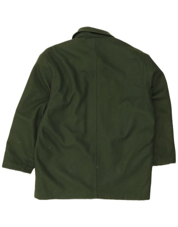 Navigare Abrigo para hombre UK 40 Grande Lana verde