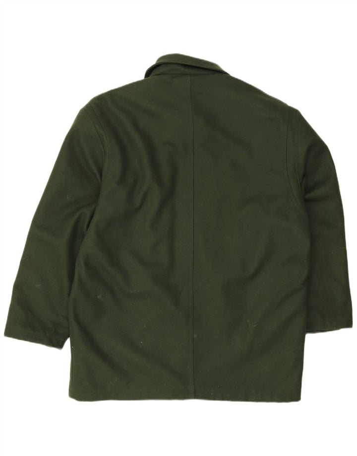 Navigare Abrigo para hombre UK 40 Grande Lana verde