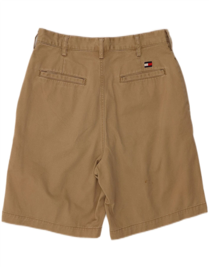 TOMMY HILFIGER Mens Chino Shorts W30 Medium Beige Cotton