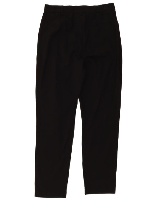 Marks & Spencer Pantalones chinos ajustados para mujer UK 10 Small W28 L26 Negro