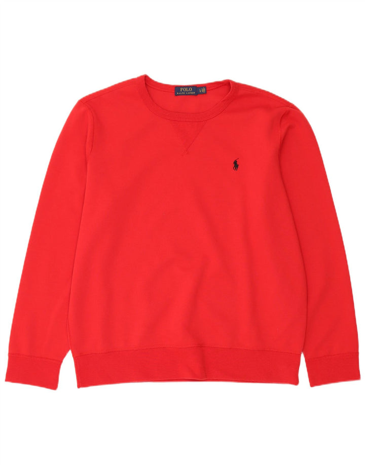 Polo Ralph Lauren - Sudadera para hombre (poliéster), color rojo