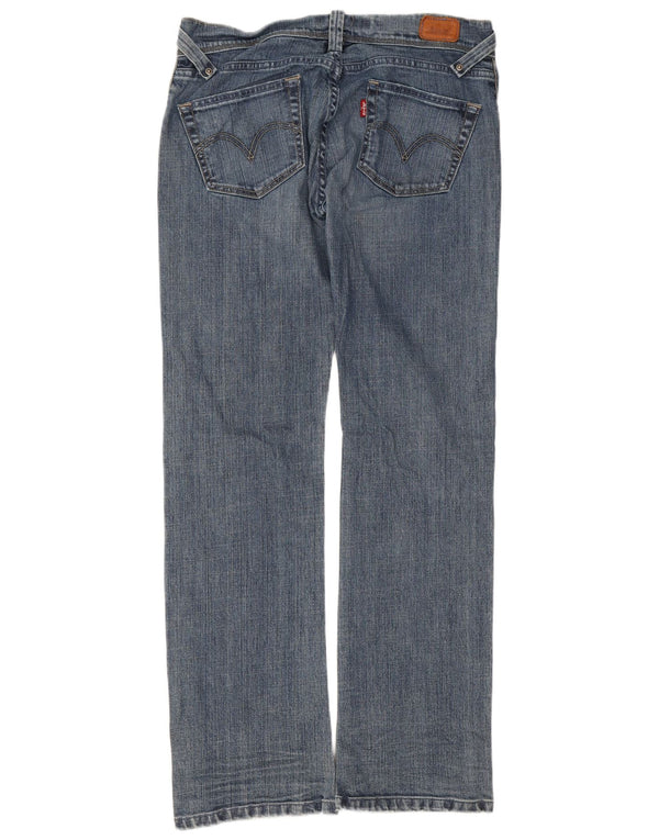 Vaqueros Levi's Mujer 504 Rectos W29 L32 Algodón Azul