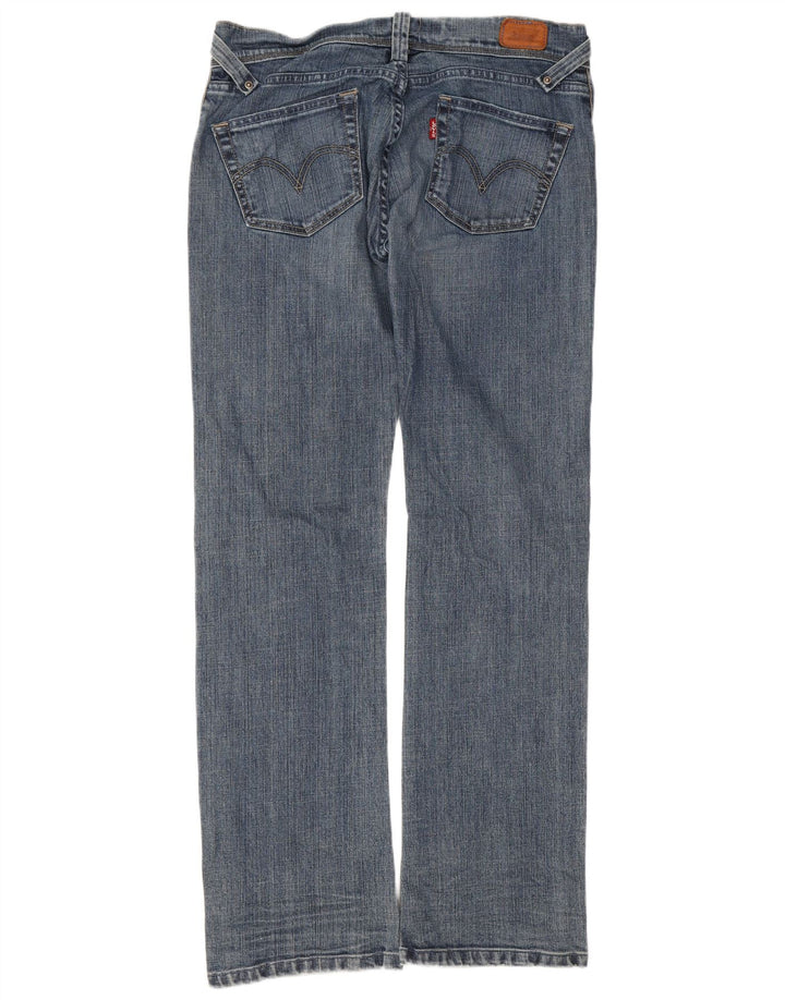 Vaqueros Levi's Mujer 504 Rectos W29 L32 Algodón Azul