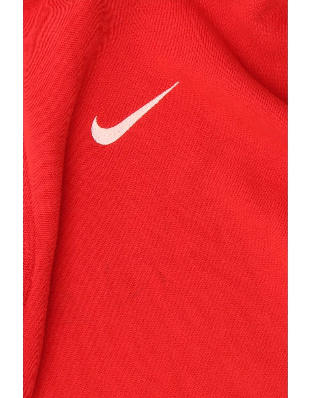 Nike Jersey con capucha y gráfico gráfico de algodón rojo mediano para hombre