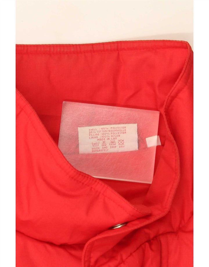 Chaqueta cortavientos Ferrari para hombre UK 42 XL Poliéster rojo