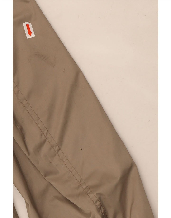 Geox Respira Parka con capucha para mujer UK 10 Small Beige Poliéster