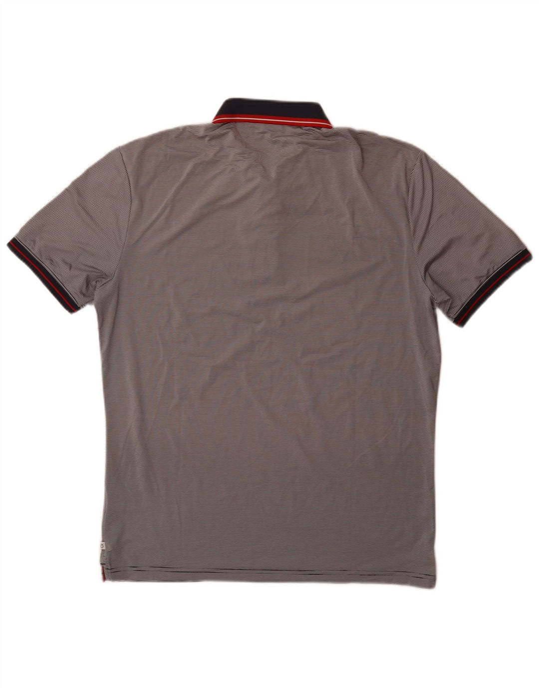 Polo Calvin Klein para hombre Poliéster a rayas gris medio