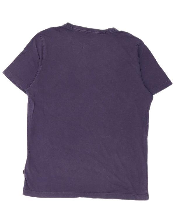 Camiseta Puma Hombre Top Small Azul Marino Algodón