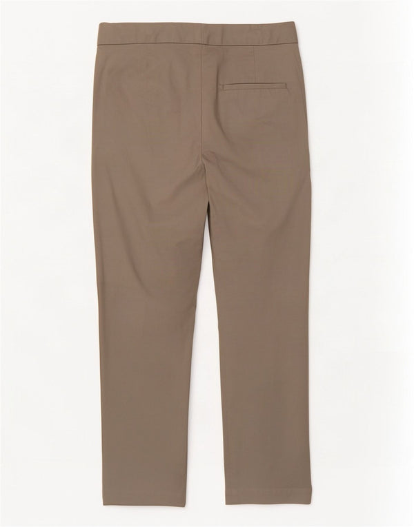 Marks & Spencer Pantalones de traje cortos para mujer UK 10 Small W27 L23 Algodón beige
