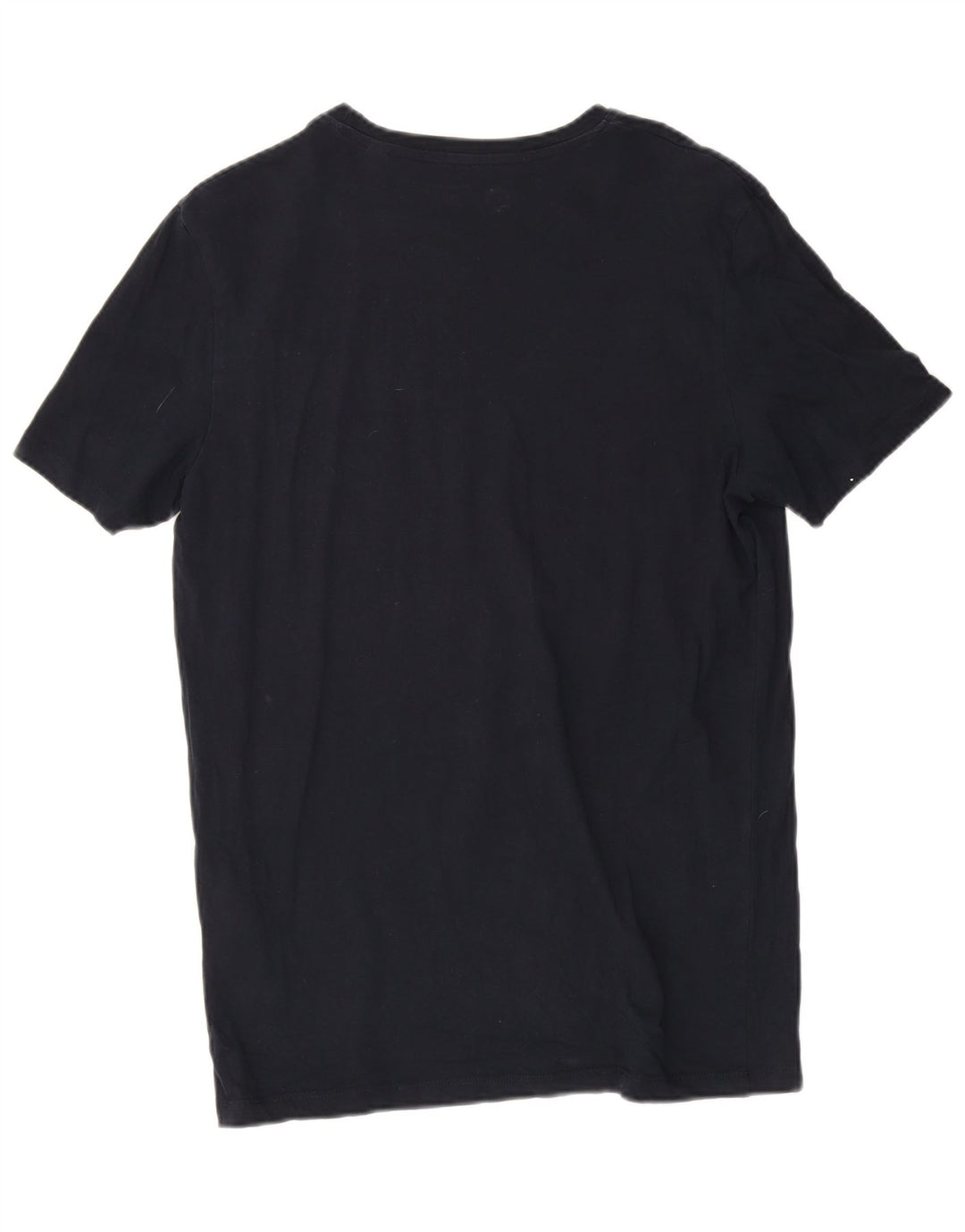 Jack & Jones Hombre Camiseta Gráfica Top Medium Azul Marino Algodón