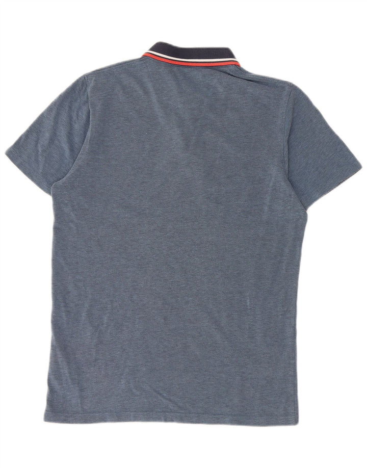 Jack & Jones Hombre Polo Polo De Algodón Color Block Azul Medio