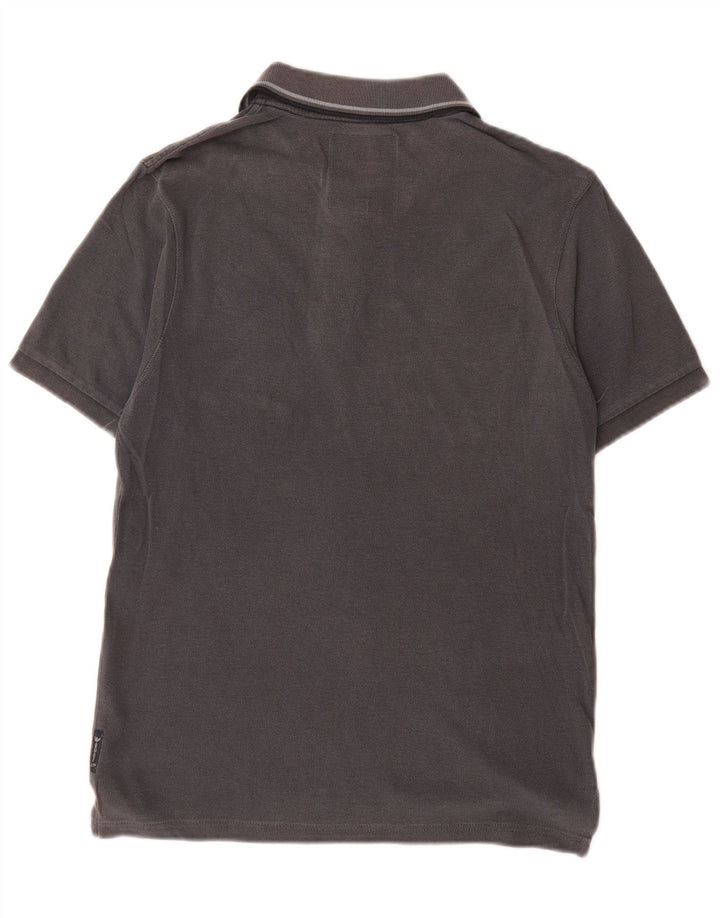 Armani Jeans Polo Hombre Pequeño Algodón Gris