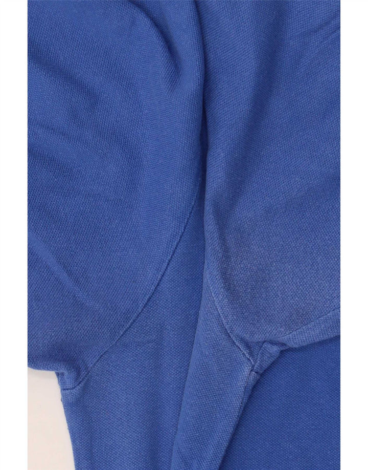 Polo Kappa Hombre Rayas Azul Medio