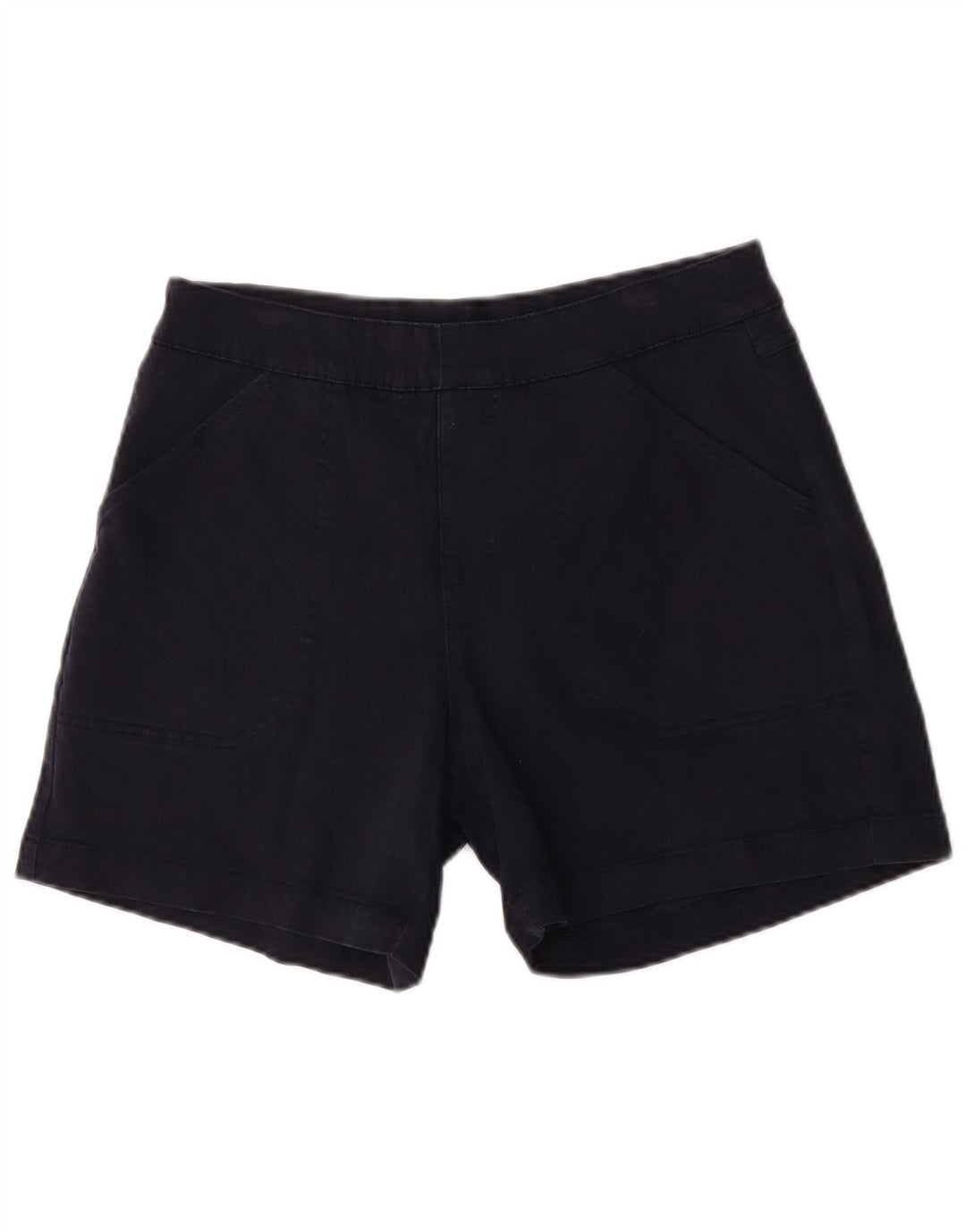 Nautica Pantalones cortos chinos para mujer medianos W30 algodón azul marino