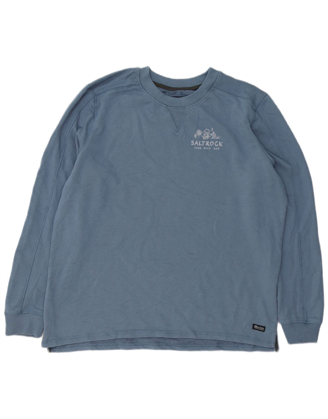 Saltrock Sudadera gráfica para hombre Jumper 2XL Algodón azul