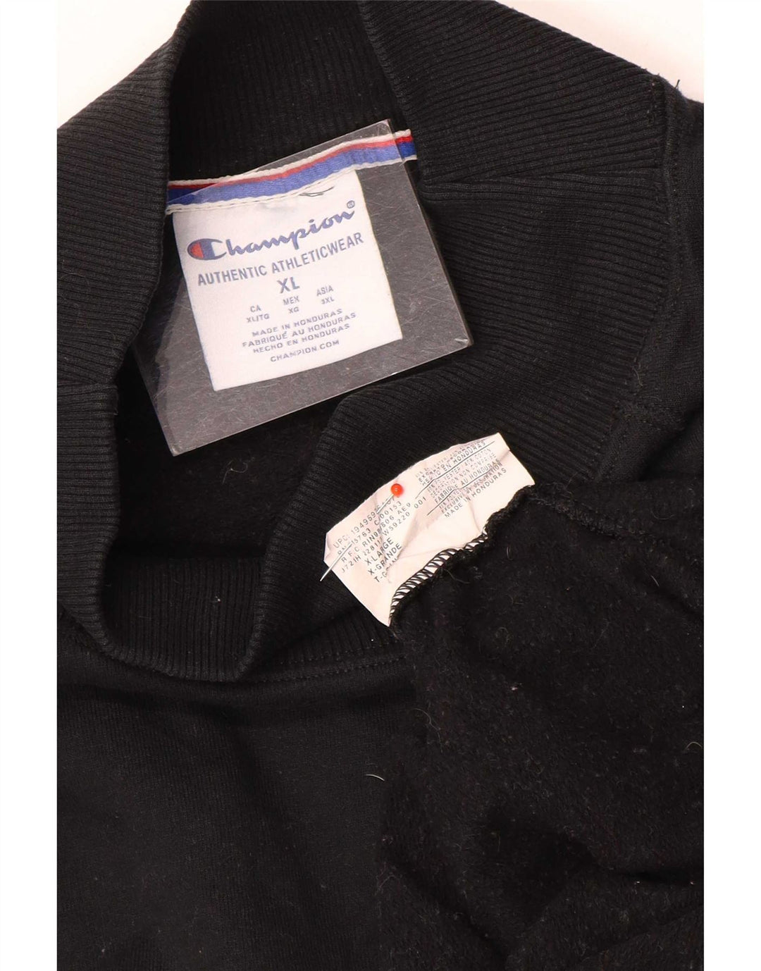 Champion Sudadera Jumper XL Negro Hombre
