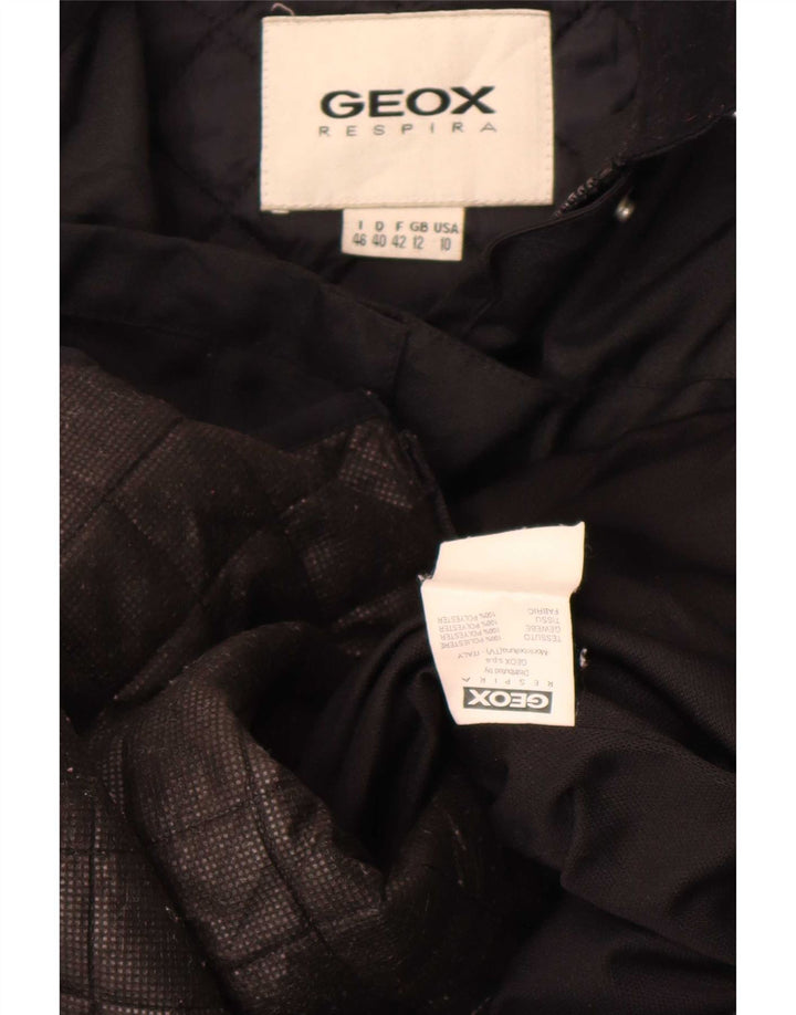 Chaqueta utilitaria para mujer Geox UK 40 Mediana Poliéster negro