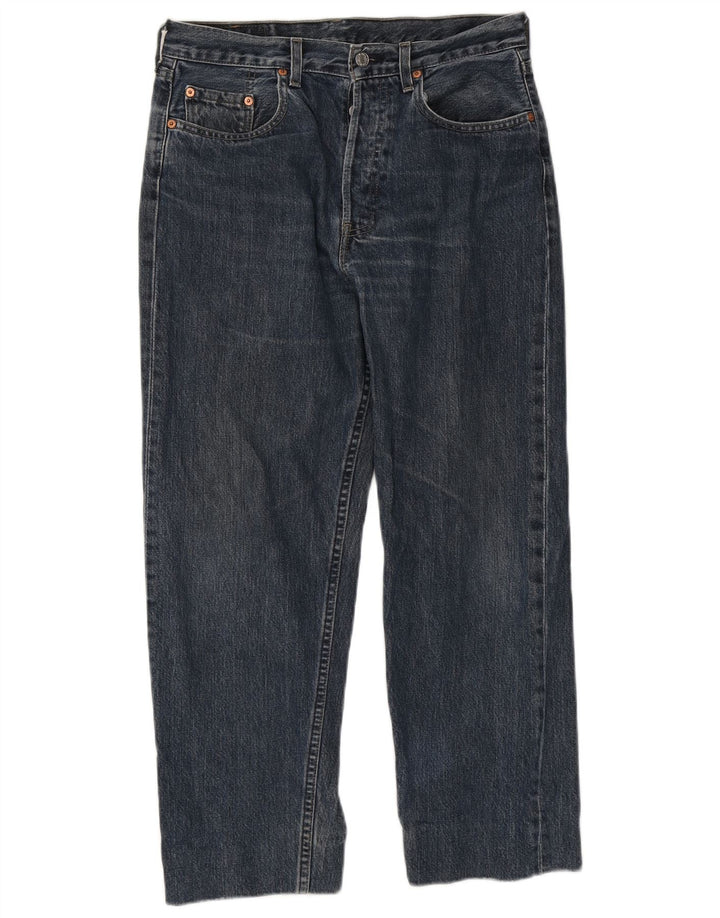 Vaqueros rectos Levi's para hombre W32 L26 Algodón azul