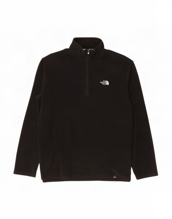 The North Face Jersey De Forro Polar Con Cremallera Y Cuello Para Hombre Poliéster Negro Mediano