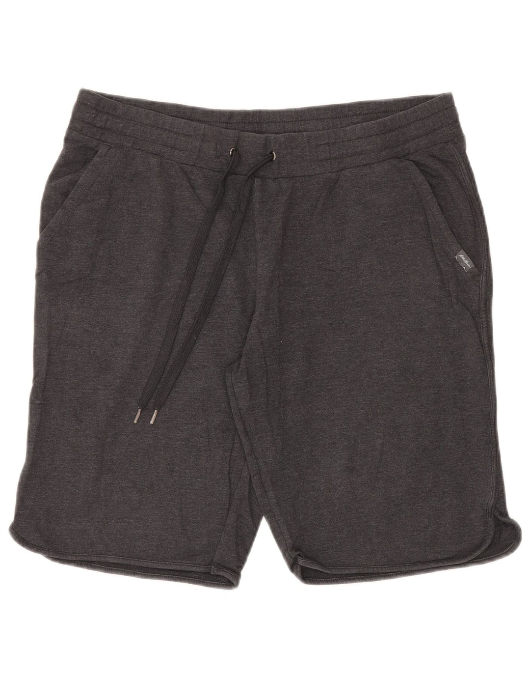 Eddie Bauer Pantalones cortos deportivos para hombre XL Gris Algodón