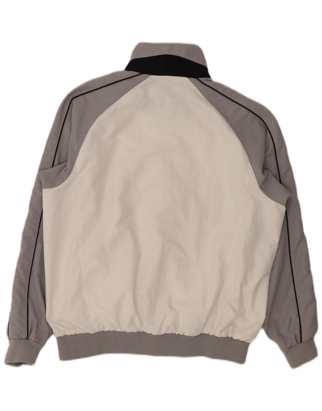 CHAMPION Chaqueta superior de chándal para hombre Poliéster con bloques de color blanco grande
