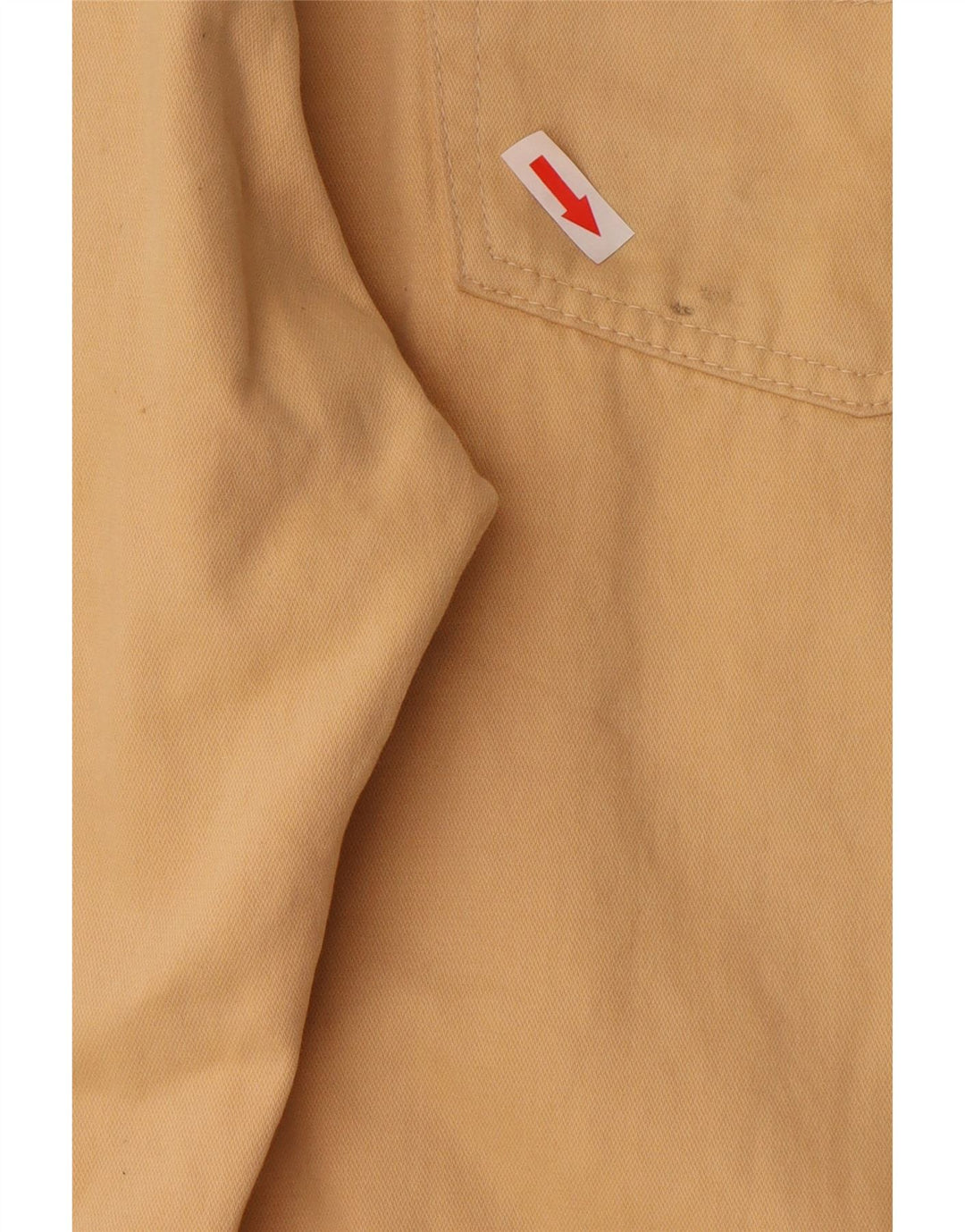 TOMMY HILFIGER Pantalones informales rectos para hombre W38 L31 Algodón beige