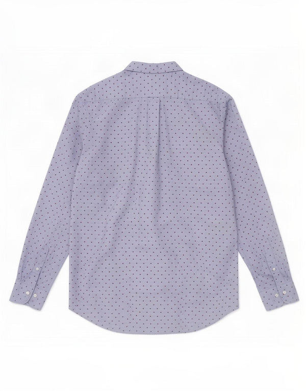 Camisa Gant para hombre talla 41/42 16 1/2 grande algodón con manchas azules