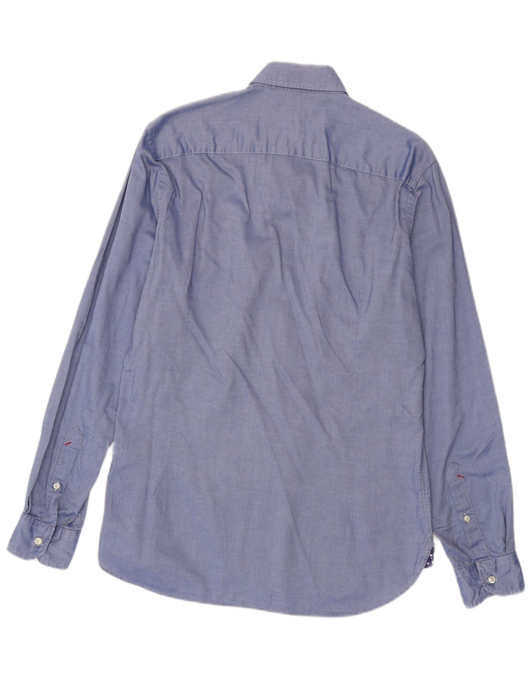 Asociación de Polo de EE. UU. Camisa Slim Fit Algodón Azul Medio Hombre