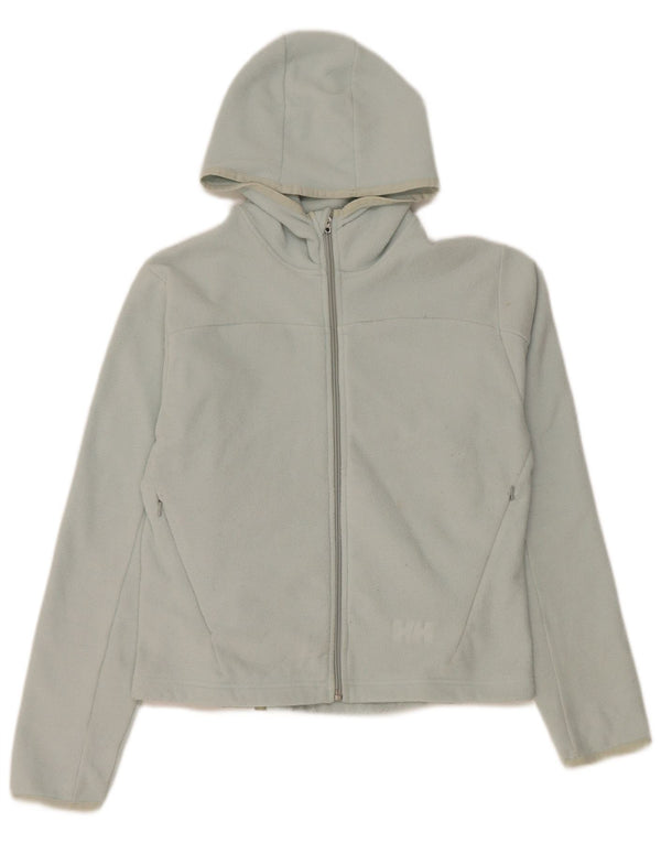 Helly Hansen - Chaqueta polar con capucha para mujer, talla S, poliéster azul