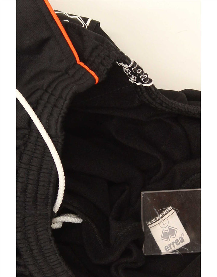 Errea Hombre Pantalones De Chándal Gráfico Grande Poliéster Negro