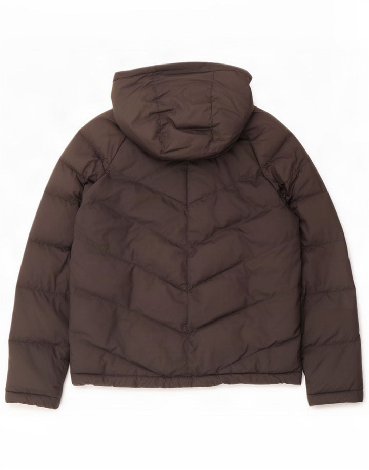 Chaqueta acolchada con capucha Nike para niño 13-14 años XL Negro Poliéster