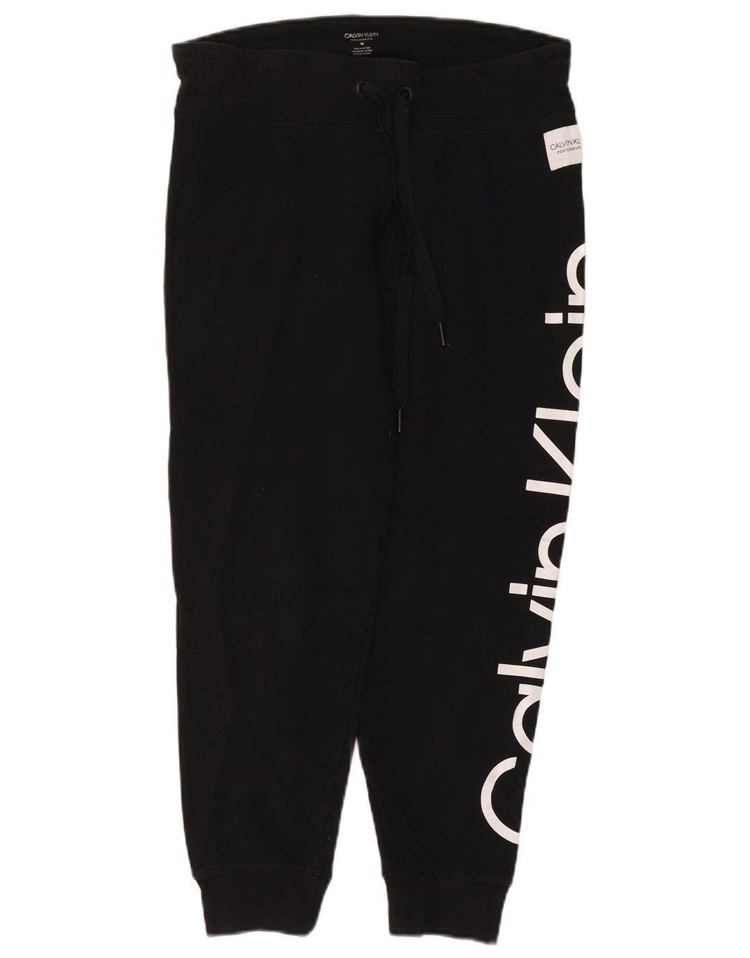 CALVIN KLEIN Pantalones de chándal para mujer Joggers UK 44 Medium Black