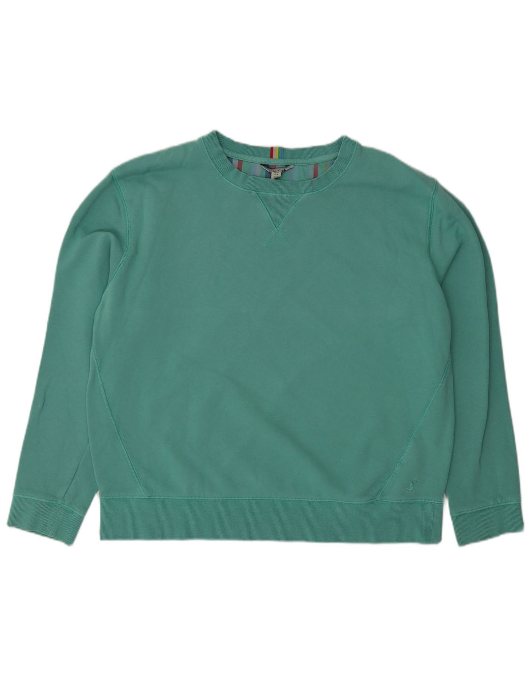 Joules Sudadera extragrande para mujer, jersey, Reino Unido 12, algodón verde medio