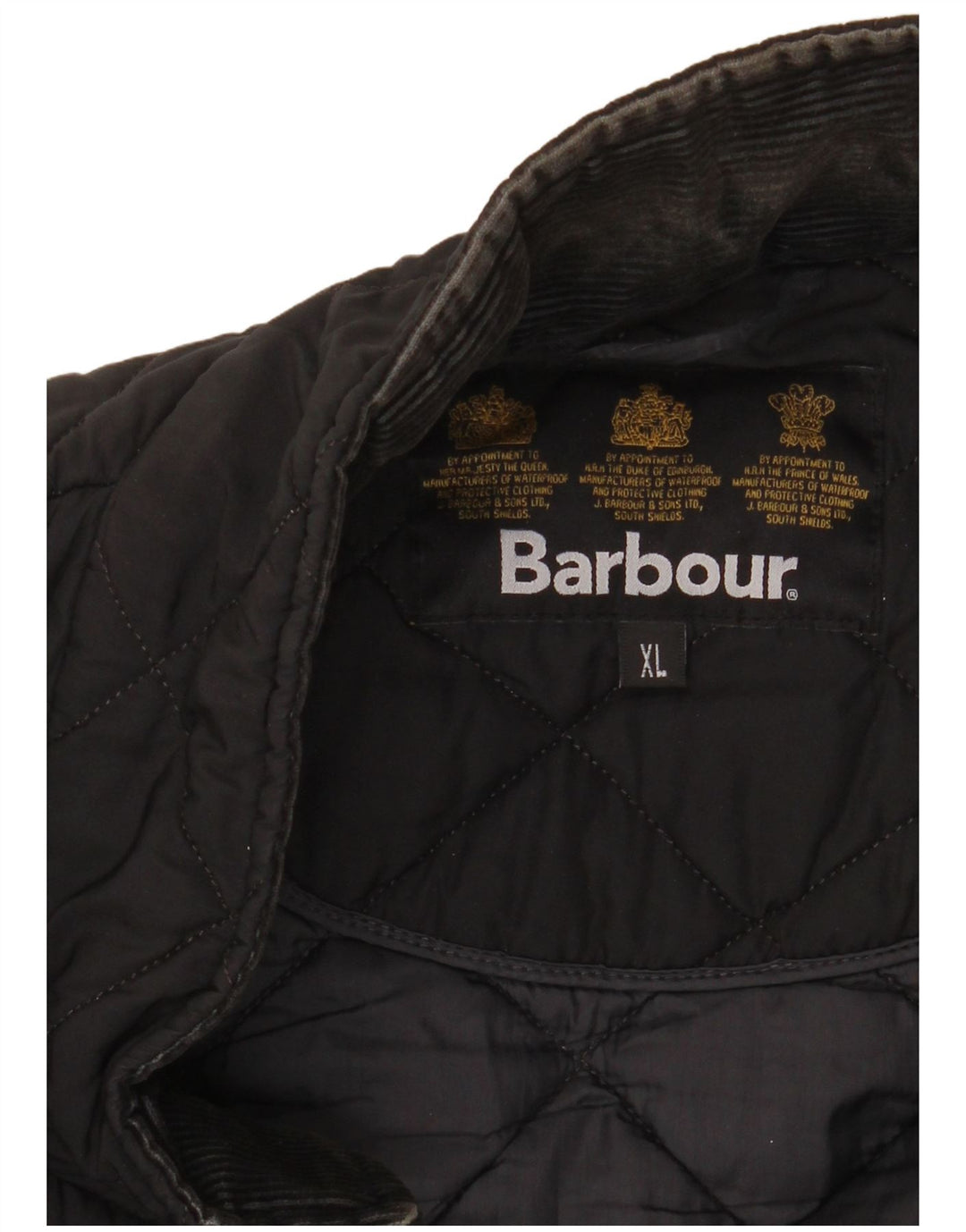 Barbour Chaqueta acolchada para hombre UK 42 XL Negro