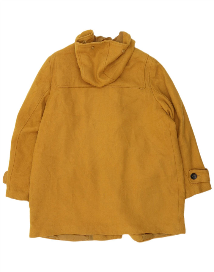 Marks & Spencer Trenca con capucha para mujer UK 20 2XL Poliéster amarillo