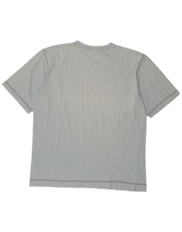 Camiseta Asics Hombre Top 2XL Algodón Azul