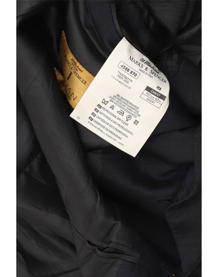 Marks & Spencer Chaqueta St. Michael Blazer para hombre Reino Unido 42 Grande Azul marino